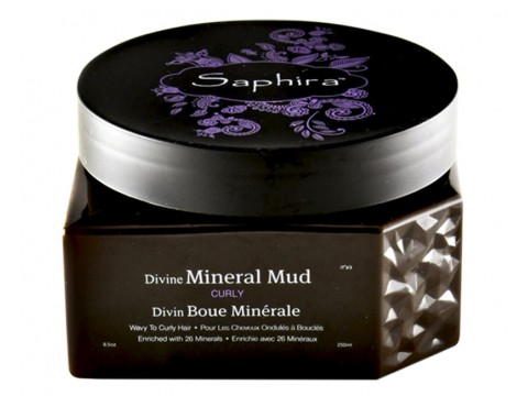 Saphira kaukė-mineralinis purvas plaukams Divine Mineral Mud intensyviai drėkinantis, besipučiantiems plaukams 250ml